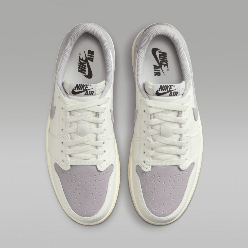 Nike Air Jordan 1 Low OG Miesten Kengät Harmaat Mustat | 253QIZFBG