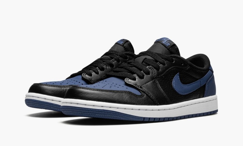 Nike Air Jordan 1 Low OG 'Mystic Navy' Miesten Kengät Mustat Laivastonsininen Valkoinen | 871HPLDEK