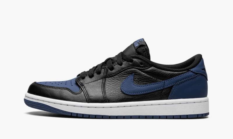 Nike Air Jordan 1 Low OG \'Mystic Navy\' Miesten Kengät Mustat Laivastonsininen Valkoinen | 871HPLDEK