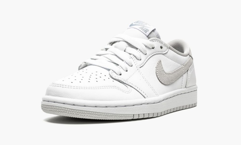 Nike Air Jordan 1 Low OG 'Neutraalit Grey' Naisten Kengät Valkoinen Harmaat | 218EXRYAP