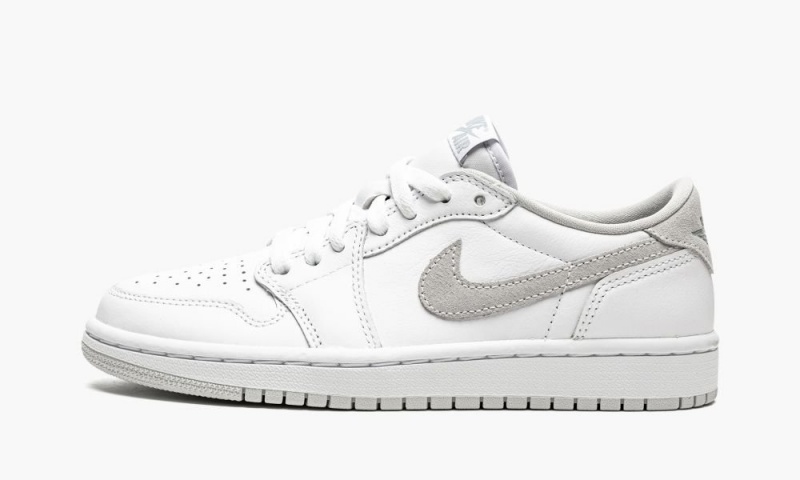 Nike Air Jordan 1 Low OG \'Neutraalit Grey\' Naisten Kengät Valkoinen Harmaat | 218EXRYAP