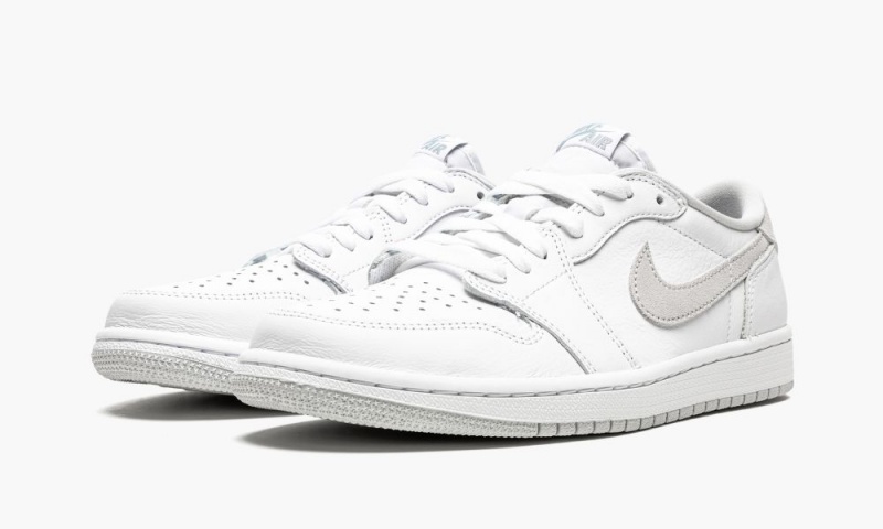 Nike Air Jordan 1 Low OG 'Neutraalit Grey' Miesten Kengät Valkoinen Harmaat | 354ISAQYL