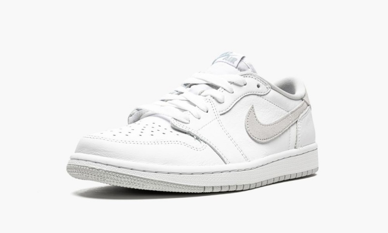 Nike Air Jordan 1 Low OG 'Neutraalit Grey' Miesten Kengät Valkoinen Harmaat | 354ISAQYL