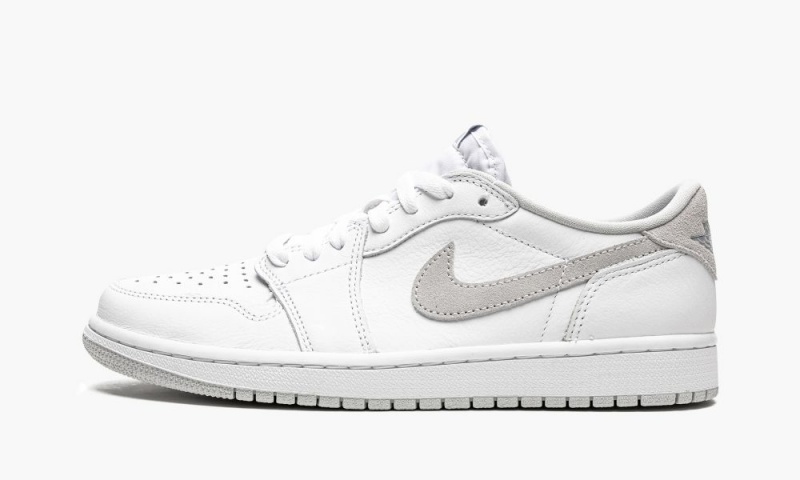 Nike Air Jordan 1 Low OG \'Neutraalit Grey\' Miesten Kengät Valkoinen Harmaat | 354ISAQYL