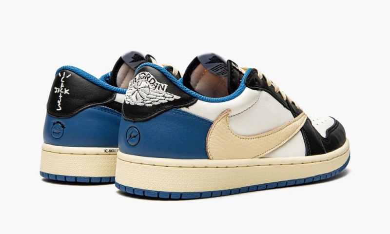 Nike Air Jordan 1 Low OG SP 'Travis Scott x Fragment' Miesten Kengät Mustat Valkoinen Sininen | 375JYLEDZ
