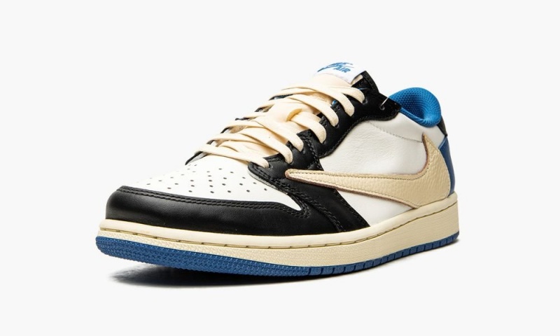 Nike Air Jordan 1 Low OG SP 'Travis Scott x Fragment' Miesten Kengät Mustat Valkoinen Sininen | 375JYLEDZ