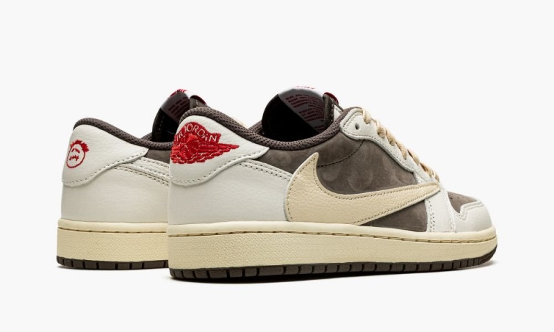 Nike Air Jordan 1 Low OG 'Travis Scott - Reverse Mocha' Miesten Kengät Punainen Ruskea | 143NMOUKG