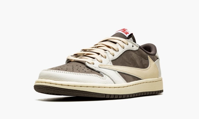 Nike Air Jordan 1 Low OG 'Travis Scott - Reverse Mocha' Miesten Kengät Punainen Ruskea | 143NMOUKG