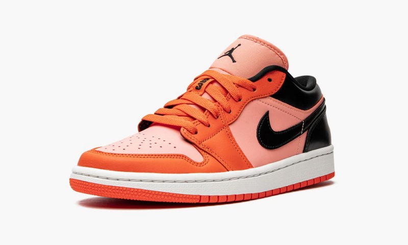 Nike Air Jordan 1 Low 'Orange Black' Naisten Kengät Oranssi Mustat | 267MSVTXB