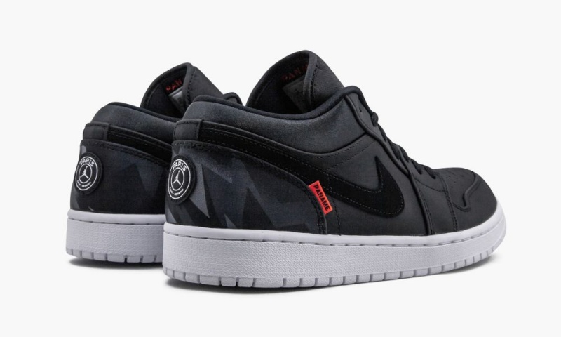 Nike Air Jordan 1 Low PSG 'PSG - Paris Saint Germain' Miesten Kengät Mustat Tummanharmaat | 293YLPXVE