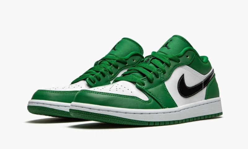 Nike Air Jordan 1 Low 'Pine Green' Miesten Kengät Syvä Vihreä Mustat Valkoinen | 156VZDYMG