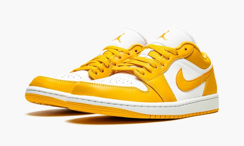 Nike Air Jordan 1 Low 'Pollen' Miesten Kengät Valkoinen Keltainen | 953PKCOFU