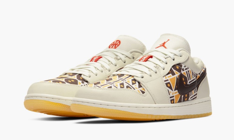 Nike Air Jordan 1 Low 'Quai 54' Miesten Kengät Oranssi Ruskea | 564NQXPRW