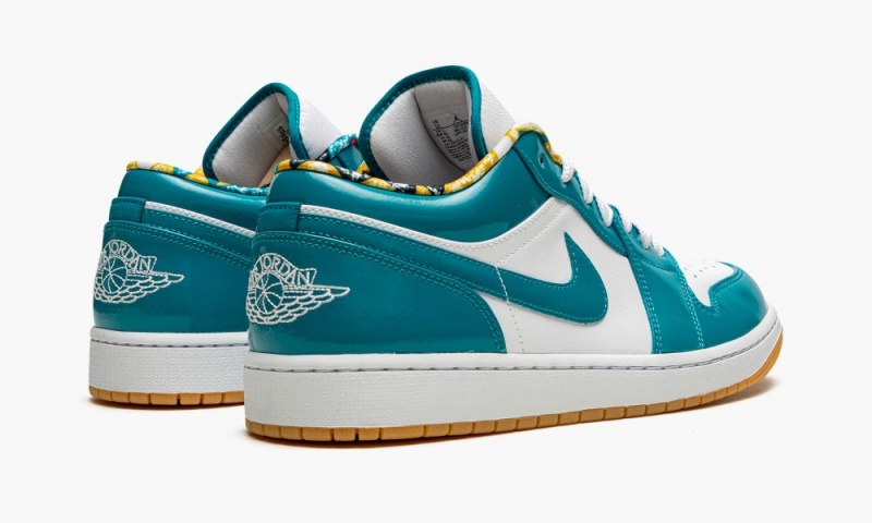 Nike Air Jordan 1 Low SE 'Barcelona' Miesten Kengät Turkoosi Valkoinen | 453XISCEG