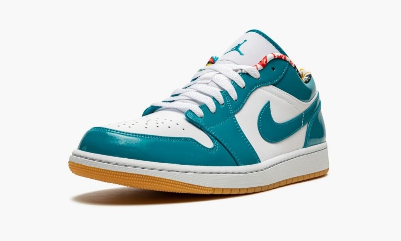 Nike Air Jordan 1 Low SE 'Barcelona' Miesten Kengät Turkoosi Valkoinen | 453XISCEG
