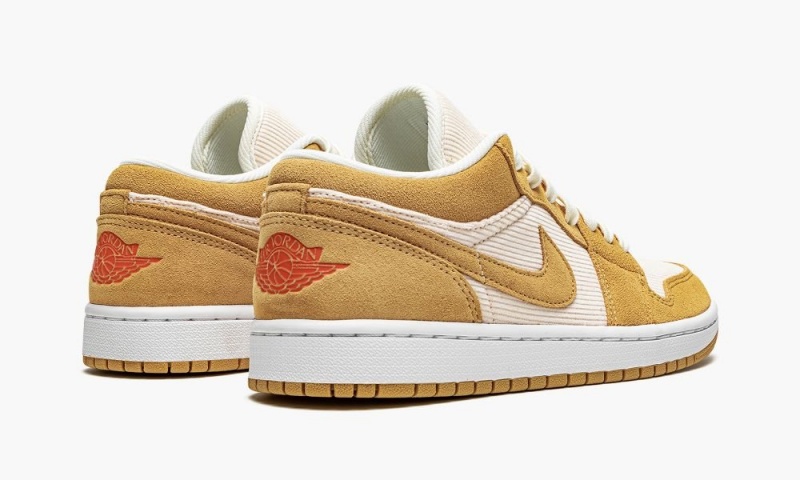Nike Air Jordan 1 Low SE 'Corduroy & Mokka' Naisten Kengät Ruskea Valkoinen | 643SICQRY