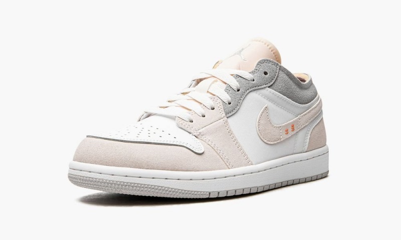 Nike Air Jordan 1 Low SE Craft 'Inside Out' Miesten Kengät Valkoinen Harmaat | 869VYWSNU