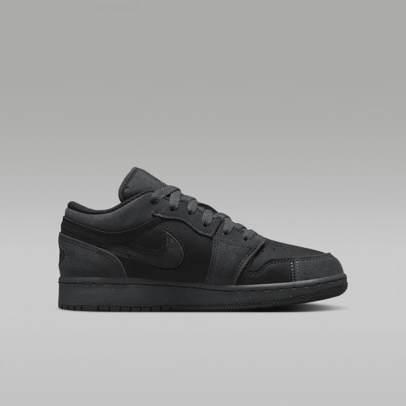 Nike Air Jordan 1 Low SE Craft Lasten Kengät Tummanharmaat Punainen Mustat | 469OLDANH