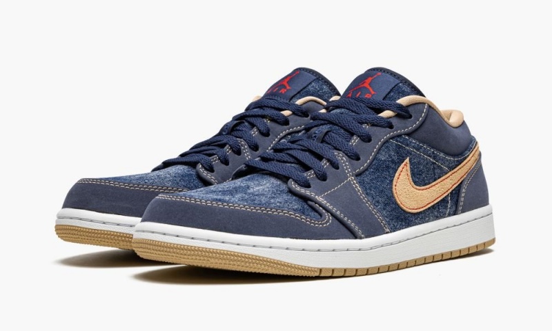 Nike Air Jordan 1 Low SE 'Denim' Miesten Kengät Laivastonsininen | 749XAIQGU