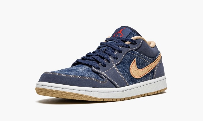 Nike Air Jordan 1 Low SE 'Denim' Miesten Kengät Laivastonsininen | 749XAIQGU