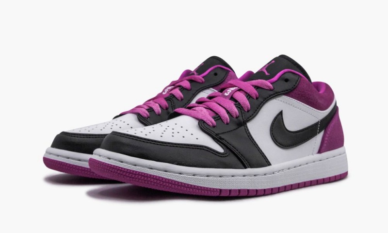 Nike Air Jordan 1 Low SE 'Fuchsia' Miesten Kengät Mustat Mustat | 025HZSWDM