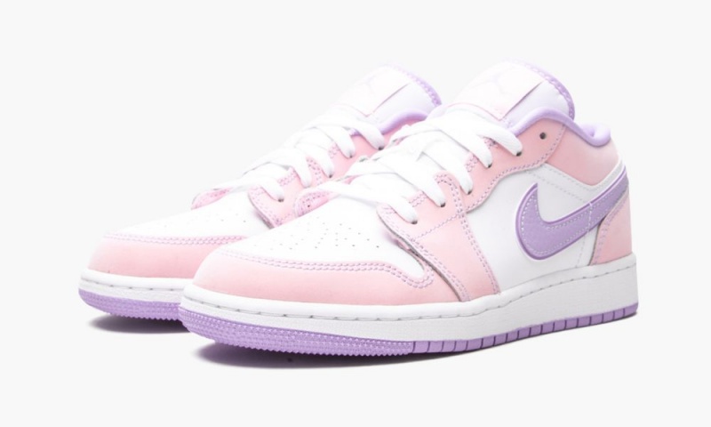 Nike Air Jordan 1 Low SE GS 'Arctic Punch' Lasten Kengät Valkoinen Pinkki | 236PDTJIE