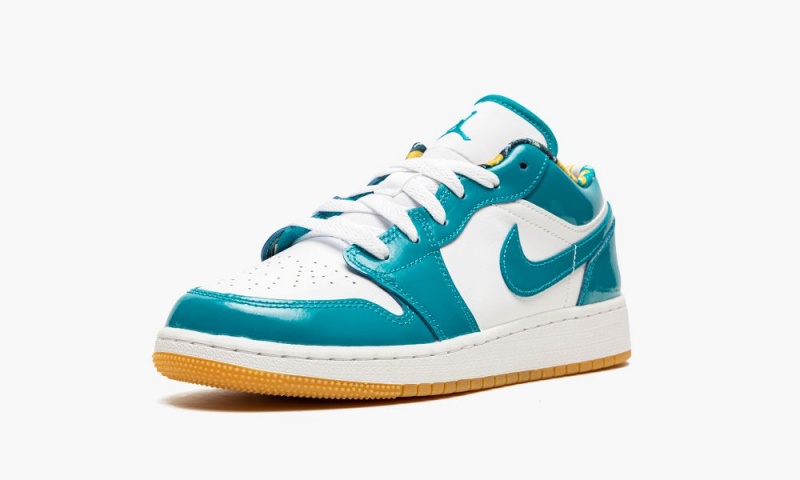 Nike Air Jordan 1 Low SE GS 'Barcelona' Lasten Kengät Turkoosi Valkoinen | 781TJWPZV