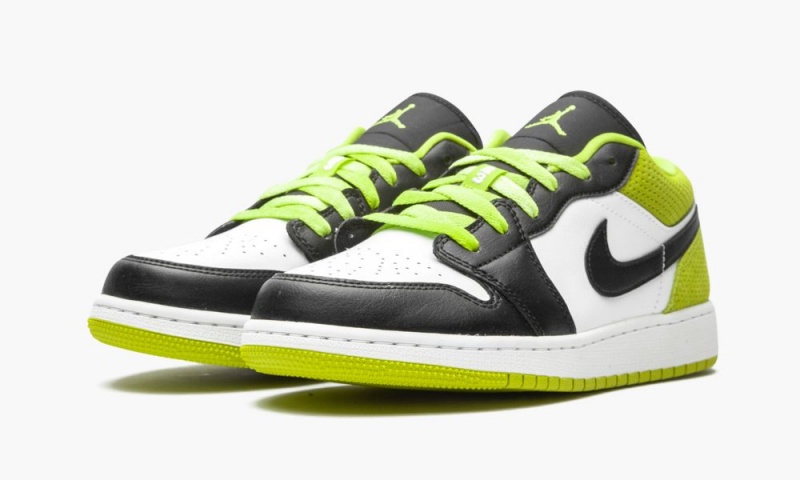 Nike Air Jordan 1 Low SE (GS) 'Black Cyber' Lasten Kengät Mustat Valkoinen | 840DUOTFZ