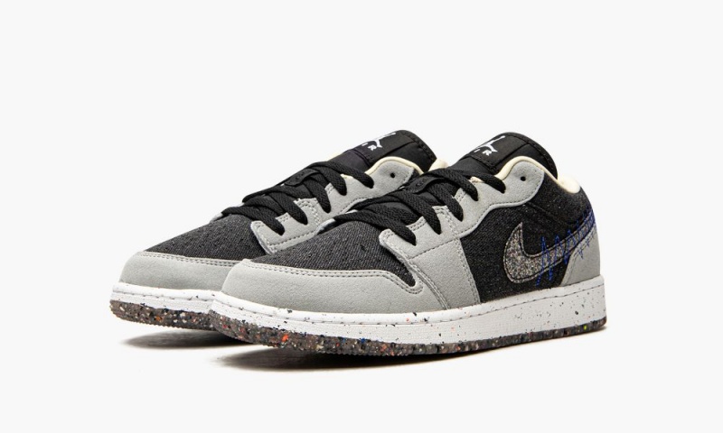 Nike Air Jordan 1 Low SE GS 'Crater' Lasten Kengät Vaaleanharmaat Mustat | 549KCRTAV