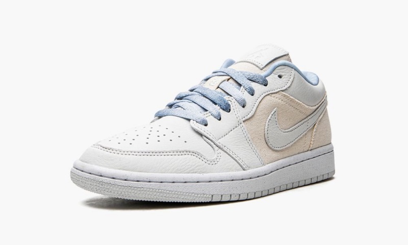 Nike Air Jordan 1 Low SE 'Grey cream' Naisten Kengät Valkoinen Sininen | 527OULEYX