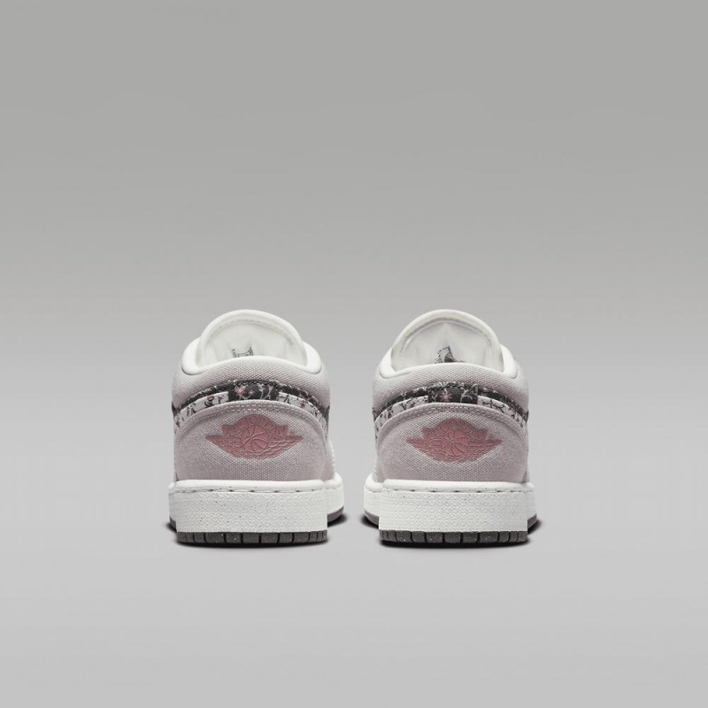 Nike Air Jordan 1 Low SE Lasten Kengät Kukka Valkoinen Pinkki | 512VUCXNR