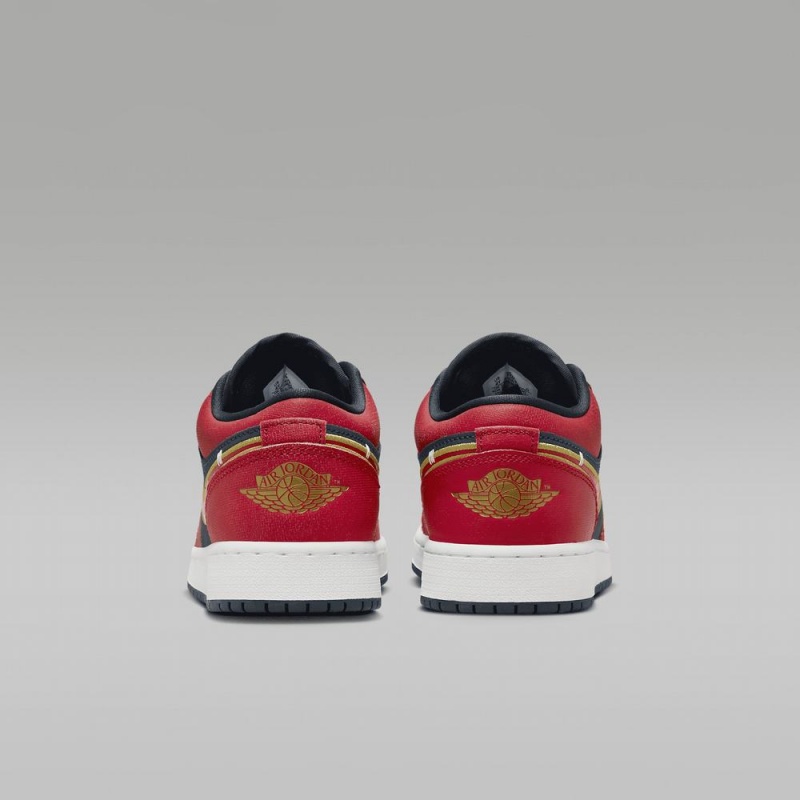 Nike Air Jordan 1 Low SE Lasten Kengät Punainen Mustat | 856BCAHZI
