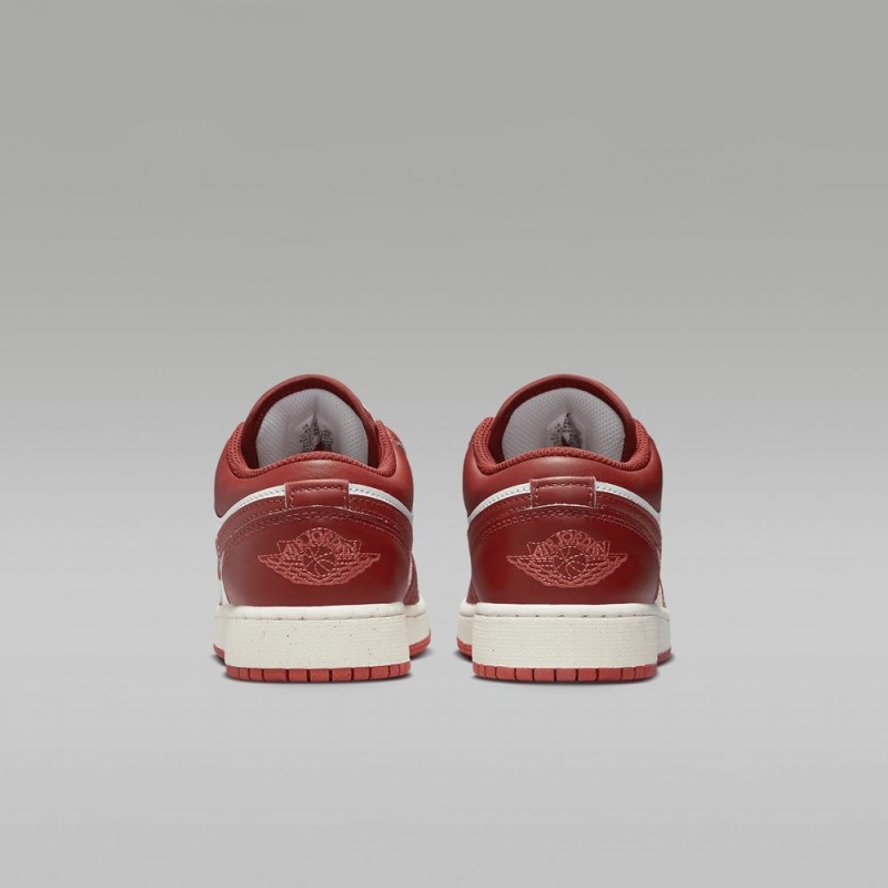 Nike Air Jordan 1 Low SE Lasten Kengät Punainen Valkoinen | 254NELKHU