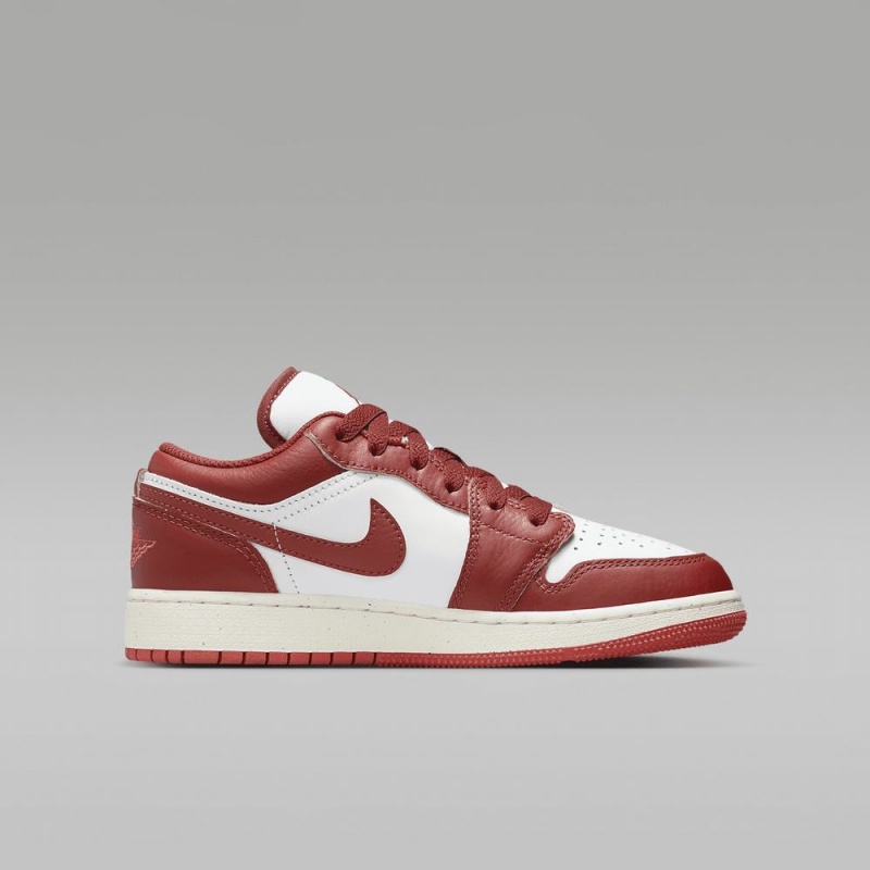 Nike Air Jordan 1 Low SE Lasten Kengät Punainen Valkoinen | 254NELKHU