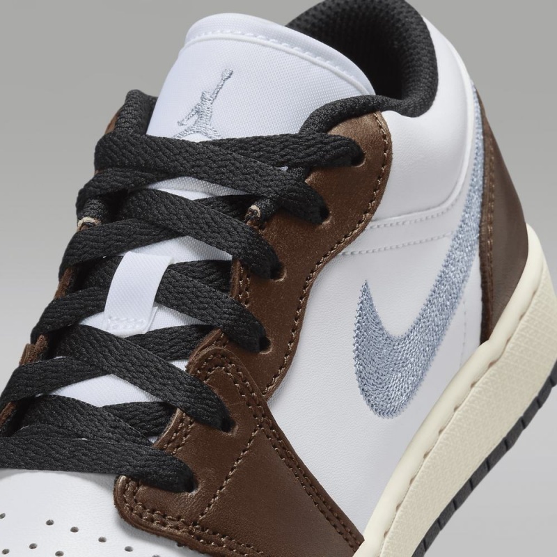 Nike Air Jordan 1 Low SE Lasten Kengät Valkoinen Suklaa | 172FGROUB