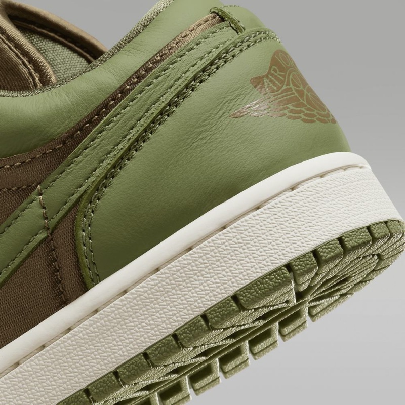 Nike Air Jordan 1 Low SE Miesten Kengät Ruskea Sininen Vaaleanoliivinvihreä | 372OPXDZC