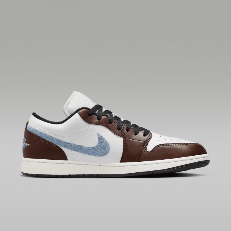 Nike Air Jordan 1 Low SE Miesten Kengät Valkoinen Mustat Sininen Harmaat | 149GVQOTK