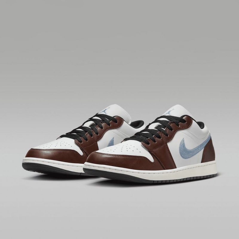 Nike Air Jordan 1 Low SE Miesten Kengät Valkoinen Mustat Sininen Harmaat | 149GVQOTK