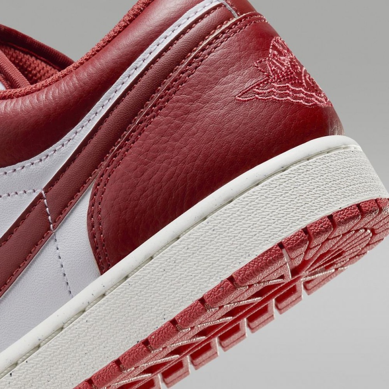Nike Air Jordan 1 Low SE Miesten Kengät Valkoinen Punainen | 623YHWNMR