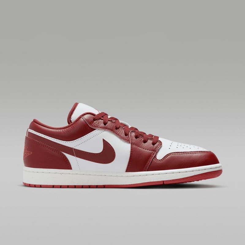 Nike Air Jordan 1 Low SE Miesten Kengät Valkoinen Punainen | 623YHWNMR