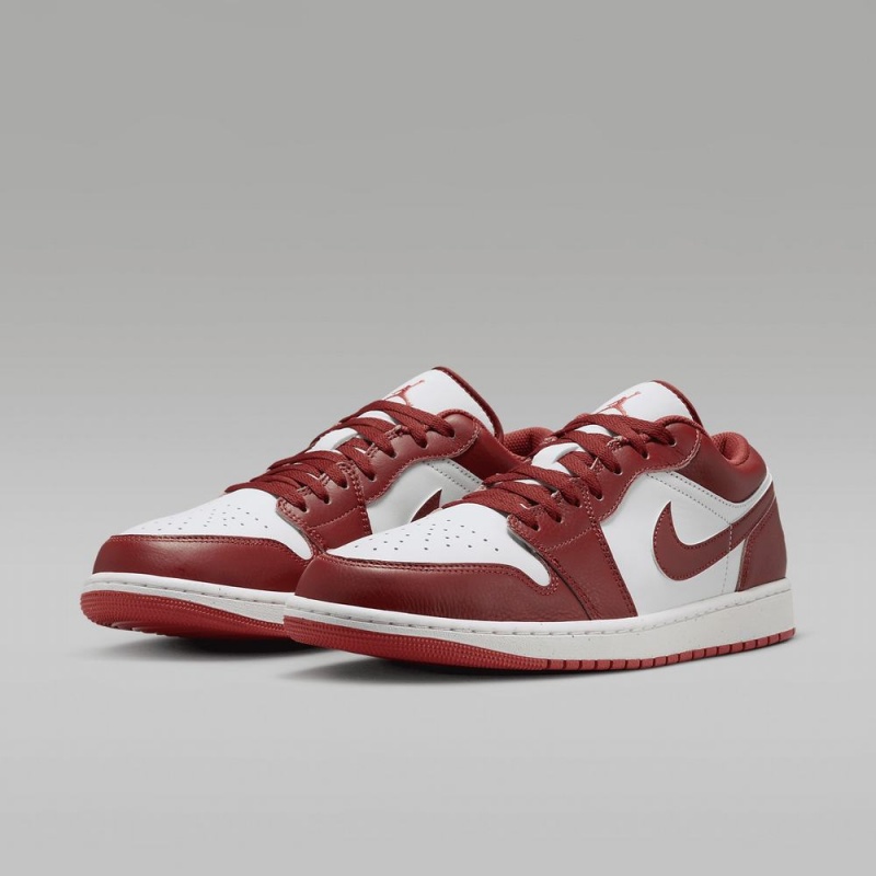 Nike Air Jordan 1 Low SE Miesten Kengät Valkoinen Punainen | 623YHWNMR