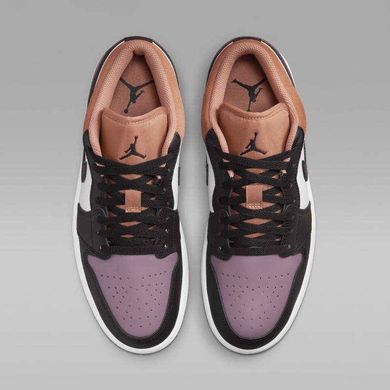 Nike Air Jordan 1 Low SE Miesten Kengät Valkoinen Sininen Oranssi Sininen Violetit Mustat | 351DVBOYE