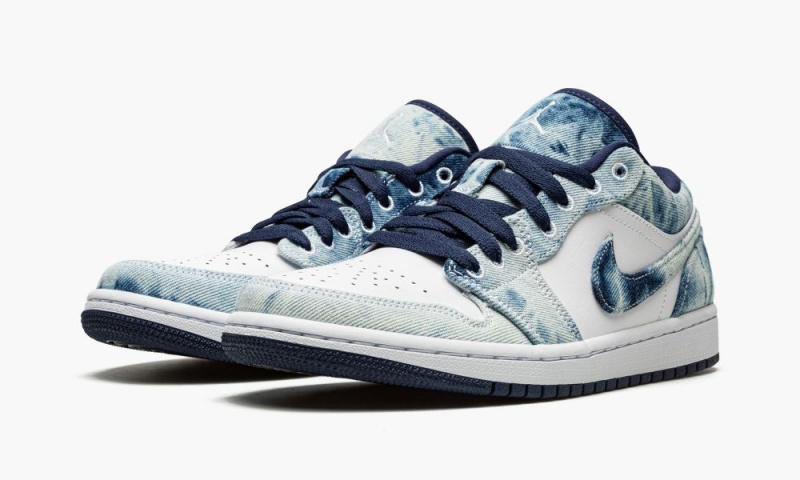 Nike Air Jordan 1 Low SE Miesten Kengät Valkoinen Laivastonsininen | 784AZDERB
