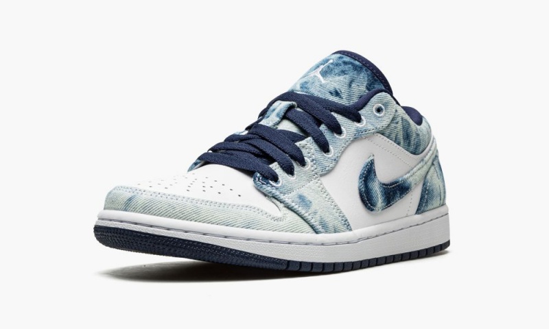 Nike Air Jordan 1 Low SE Miesten Kengät Valkoinen Laivastonsininen | 784AZDERB