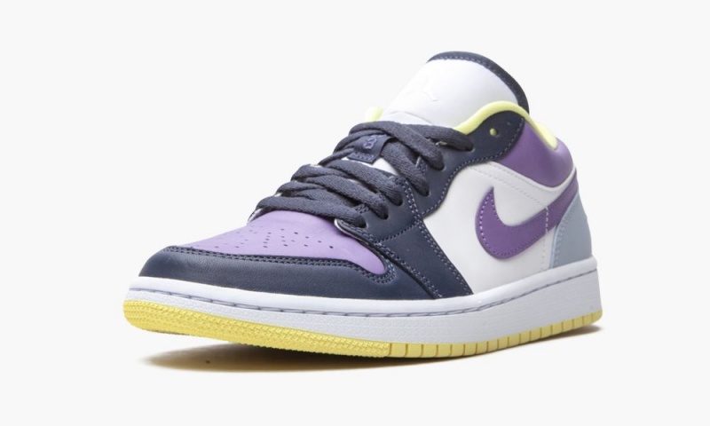 Nike Air Jordan 1 Low SE 'Mismatched Purple / Magenta' Naisten Kengät Sininen Valkoinen | 920OCGYUP