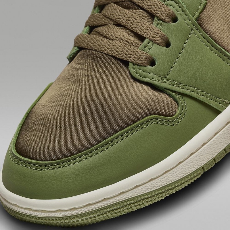 Nike Air Jordan 1 Low SE Naisten Kengät Ruskea Sininen Vaaleanoliivinvihreä | 906BAMPET