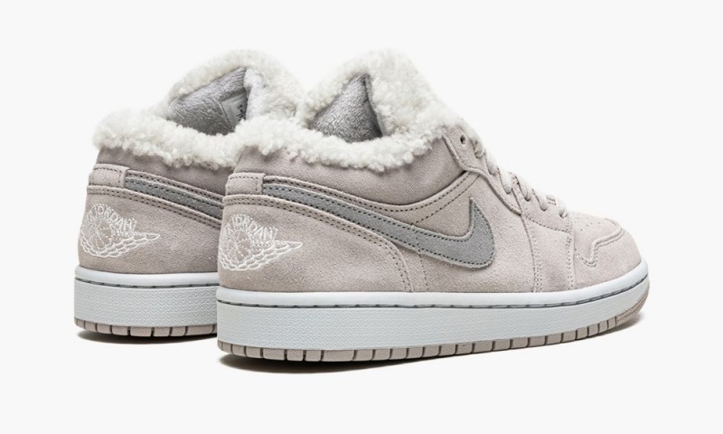 Nike Air Jordan 1 Low SE 'Sherpa Fleece' Naisten Kengät Harmaat Valkoinen | 590ALPYWX