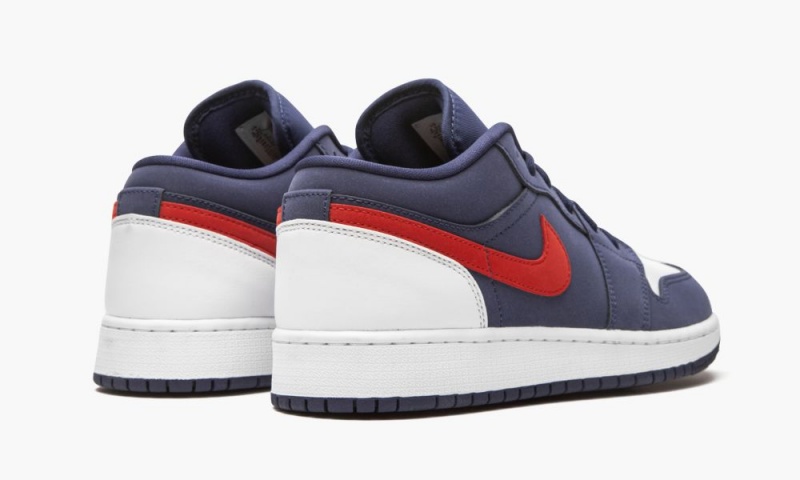 Nike Air Jordan 1 Low SE 'USA' Lasten Kengät Laivastonsininen Punainen Valkoinen | 182CDVUYA