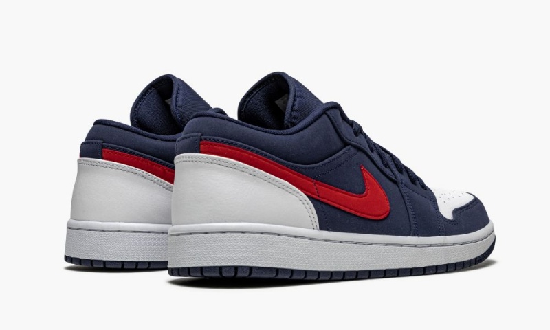 Nike Air Jordan 1 Low SE 'USA' Miesten Kengät Laivastonsininen Punainen Valkoinen | 685HSZIUP