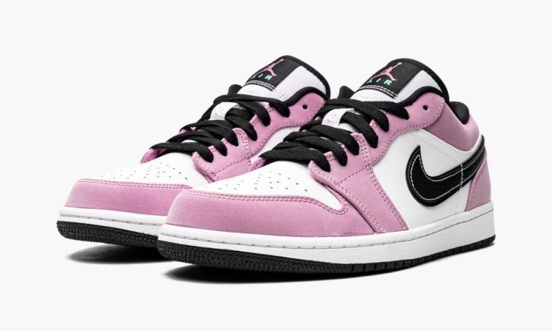 Nike Air Jordan 1 Low SE 'Violet Shock' Miesten Kengät Valkoinen Violetit | 407PFCZTS